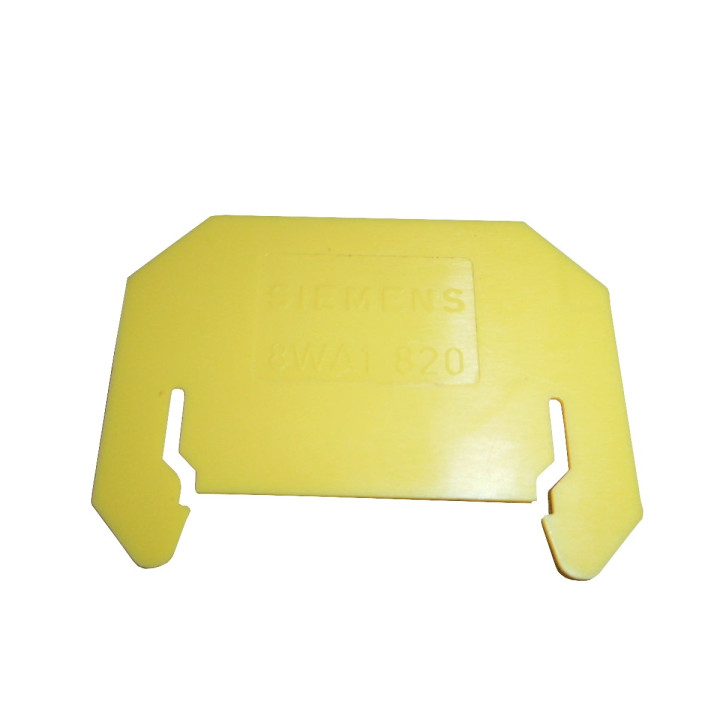 SIEMENS 8WA1820 - Piastra di Chiusura Giallo