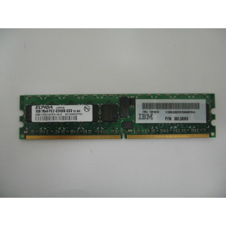 IBM Memoria RAM 1Gb PC2-3200R-ECC- (38L5093)