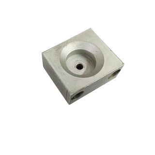 CNC 3D - Supporto in Alluminio per Albero 35x40x18mm