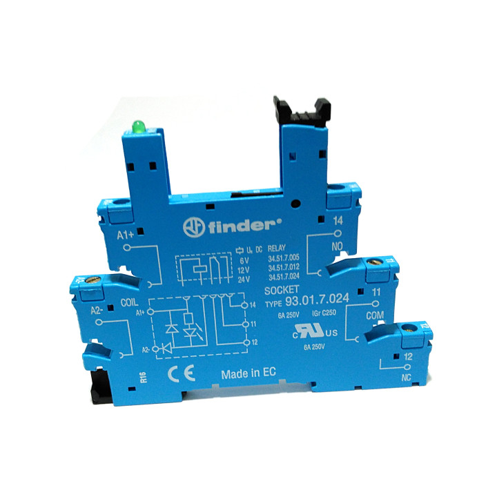 FINDER 93.01.7.024 -  Zoccolo per Rele 10A-250VAC