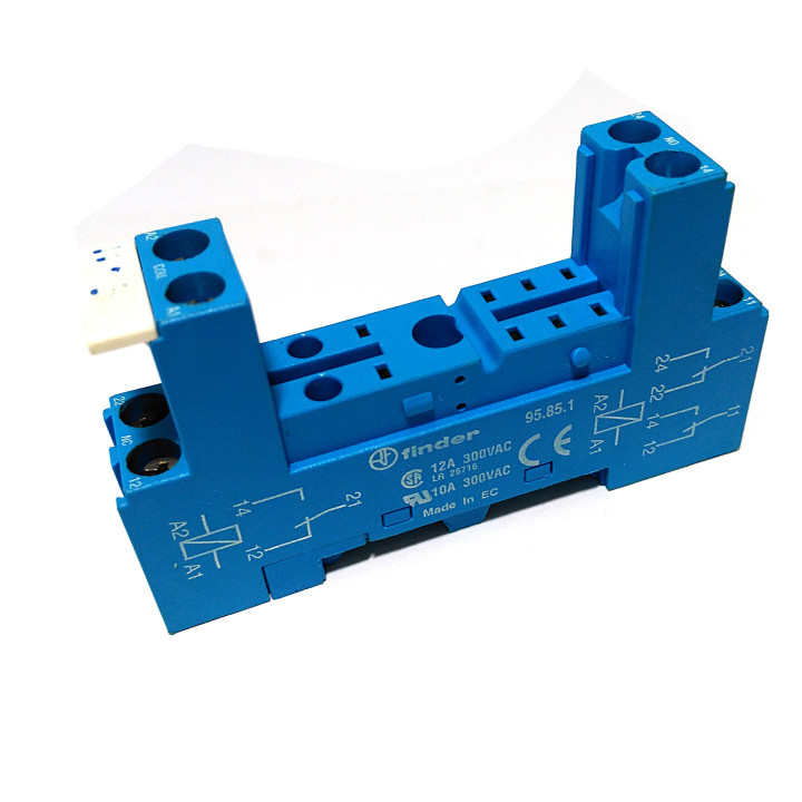 FINDER 95.85.1 - Zoccolo per Rele 12A 300VAC