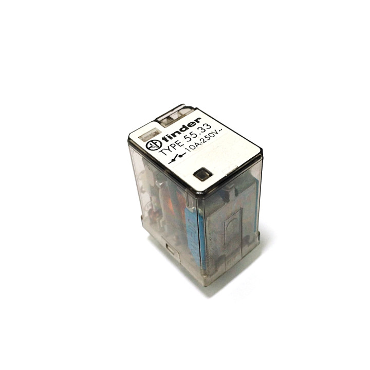 FINDER 55.33 - Relè Elettromagnetico 24VDC 10A 250VAC