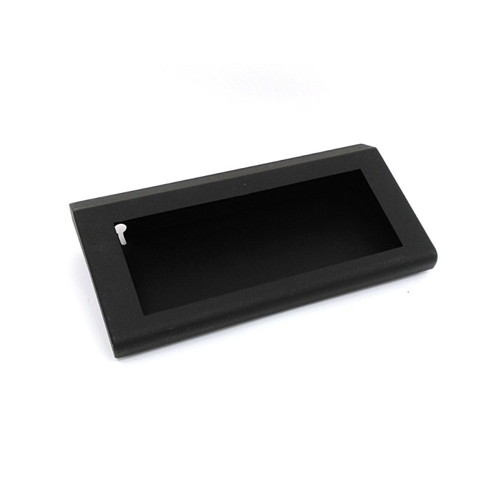 Box/Console in Alluminio 310x160x57mm Mx - Nero