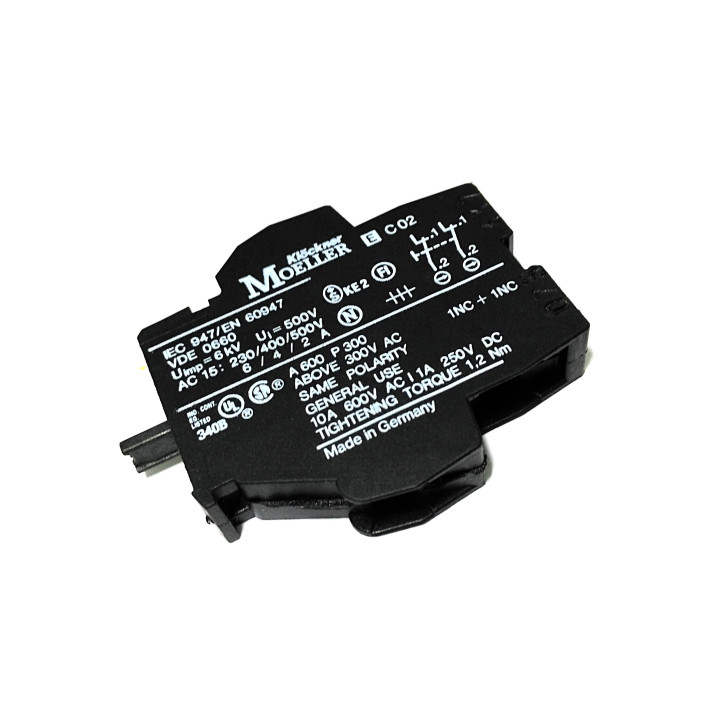 MOELLER EC02 - Blocco Contato 2NC 10A 250V