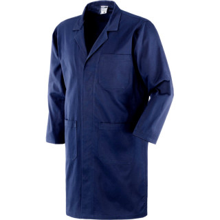 RN - Camice da Lavoro Manica Lunga in Tessuto Cotone/Poliestere Blu - TG 50