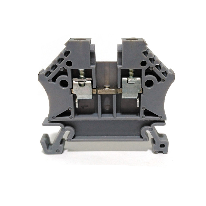 KEMA 03ATEX2118U EURO-4 - Morsettiera Passante a Vite Grigio 4mmq 750V