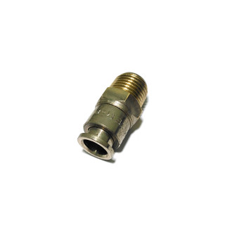 SISTEM-PNEUMATICA 104080T - Raccordo Filettato Maschio 1/4" per Tubo da 8mm