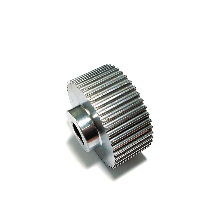 CNC 3D - Puleggia Dentata in Acciaio - 44 Denti da 2.60mm Passo 5mm