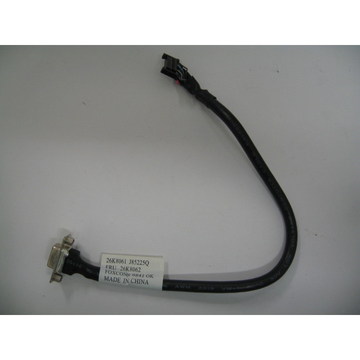 Cable Video Front VGA for X3550