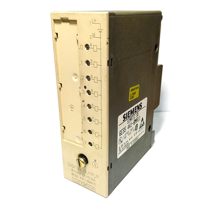 SIEMENS 6ES5441-8MA11 - Digital Simatic S5 Uscita  0.5A 24VDC 8POINT