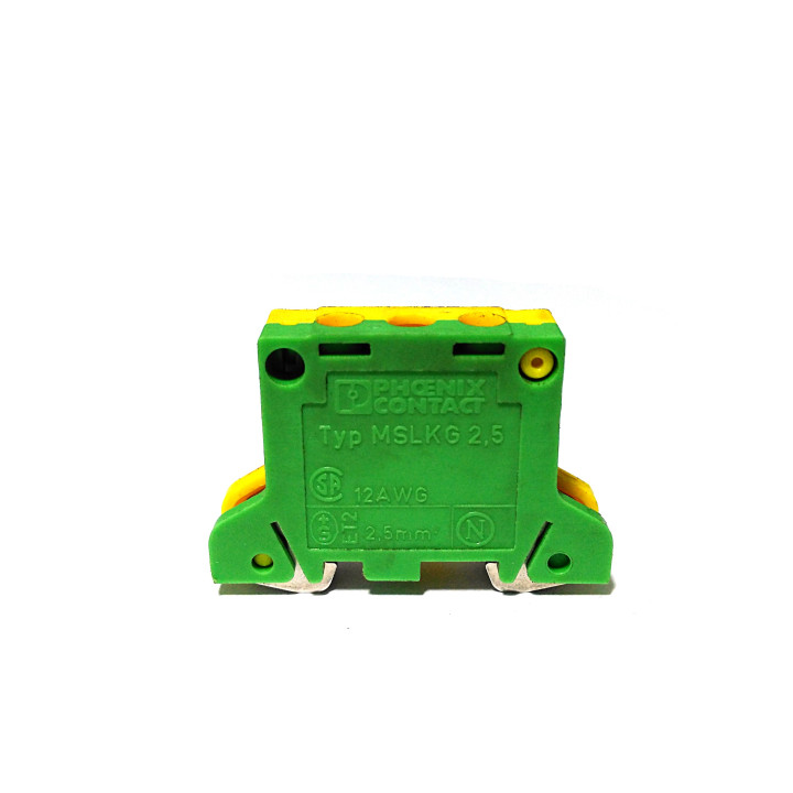 PHOENIX CONTACT MSLKG - Morsettiera Modulare Terra 2.5mmq12AWG