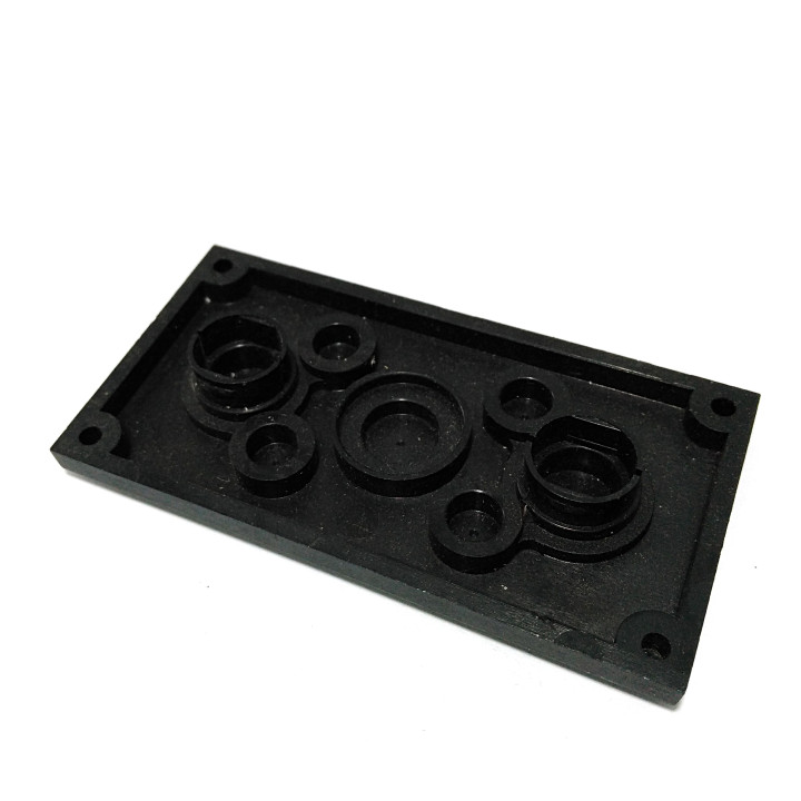 CNC 3D - 2 x Tappi in Plastica