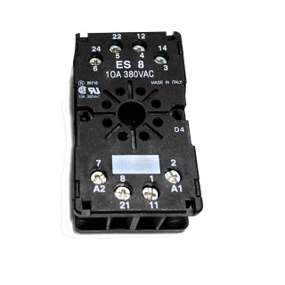 OEM ES8 - Zoccolo per Relè 10A 380VAC