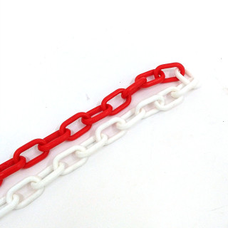 OEM - Catena Segnaletica Bianco/Rossa - 8Mt