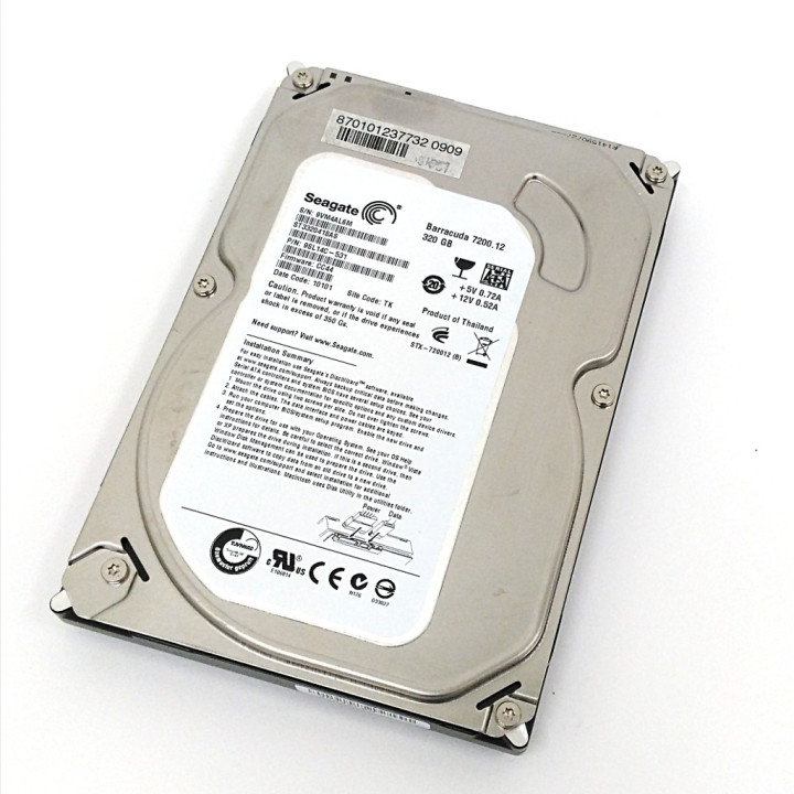 SEAGATE 9SL14C-531 - Hard Disk Barracuda 7200.12 320GB 5-12V 0.72-0.52A