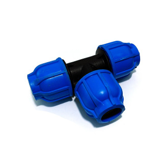 OEM - Raccordo a T in Polipropilene Ø 25x25x25mm PN 16 Bar