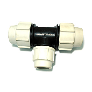 Raccordo a T in Polipropilene Ø 25 mm 25 mm 25 mm PN 16 bar