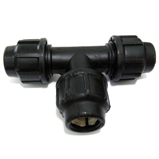 Raccordo a T in Plastica 20x20x20mm