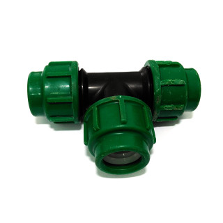 Raccordo a T in Polipropilene Ø 25 mm 25 mm 25 mm PN 16 bar