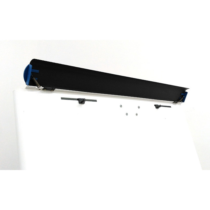 NOBO -  Lavagna Portablocco con Barra di Supporto Posteriore PIRANHA 111x75cm