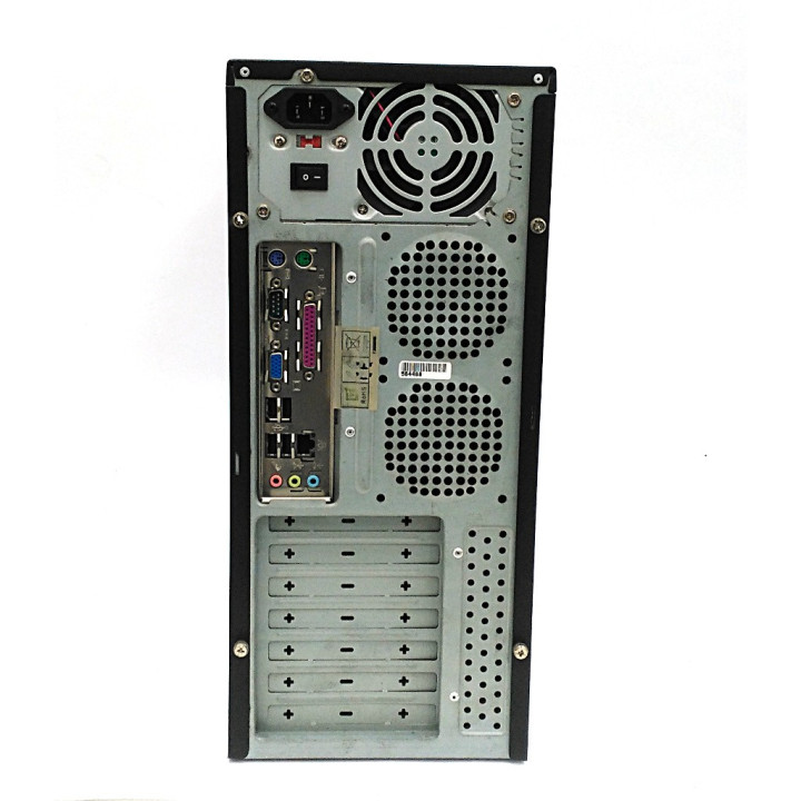 S-TECH PC Intel E2200 - 1x1Gb DDR2 - Black/Silver