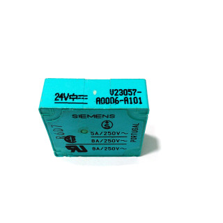 SIEMENS V23057-A0006-A101 -5x Relè 24VDC 5A/250V 8A/250