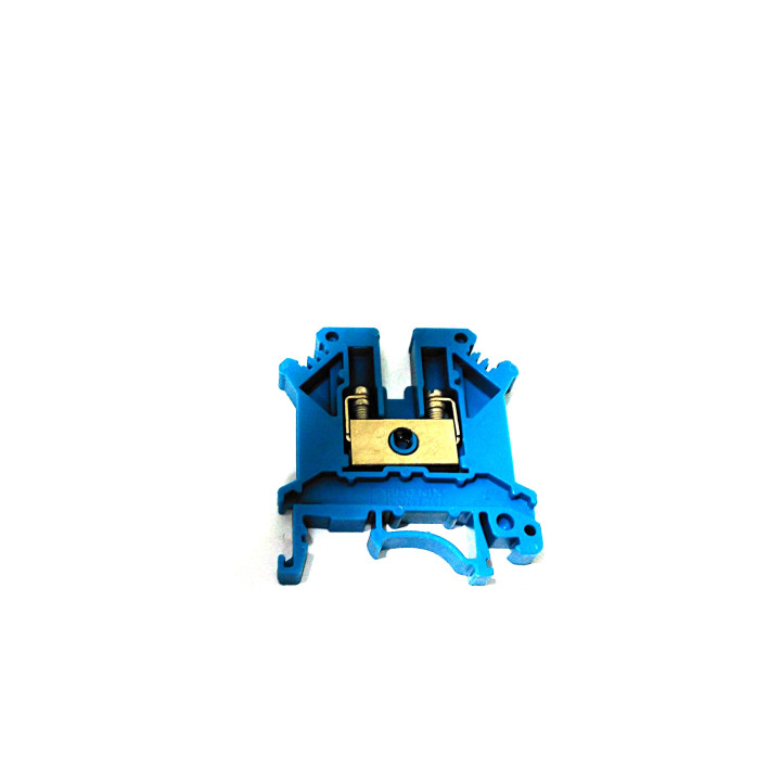 PHOENIX CONTACT UK-5-BU - 4x Morsetto Componibile Passante 32A 800V 4mmq Blu