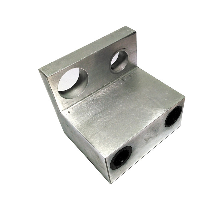 CNC 3D - Carrello Flangia Bi-Guida su Cuscinetti Lineari mm