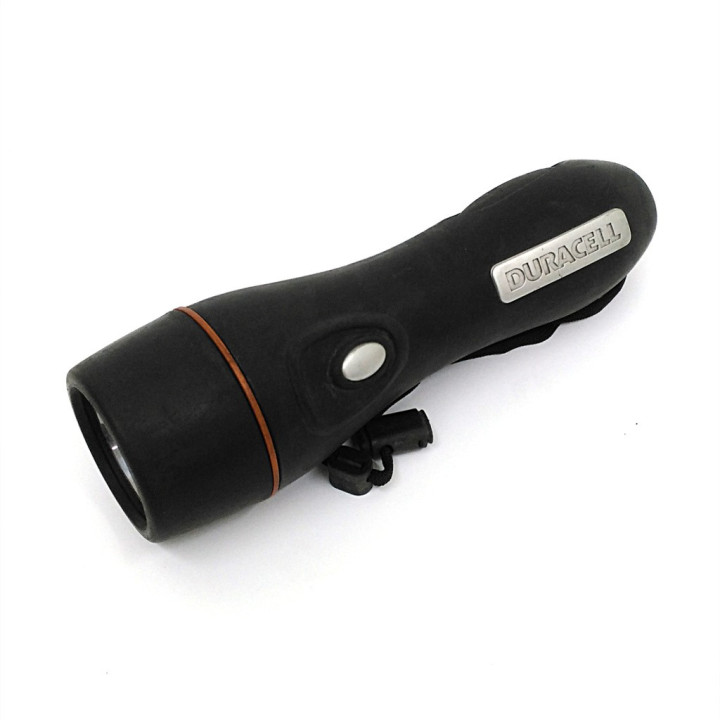DURACELL - Torcia in Gomma Voyager - Nero