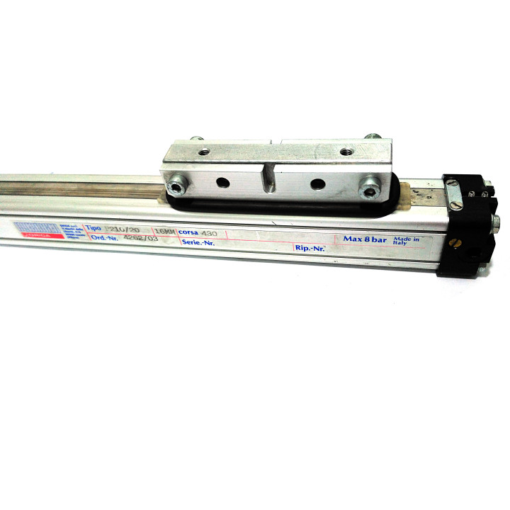 ORIGA P210/20 - Attuatore Senza Stelo Doppio Azione 8Bar