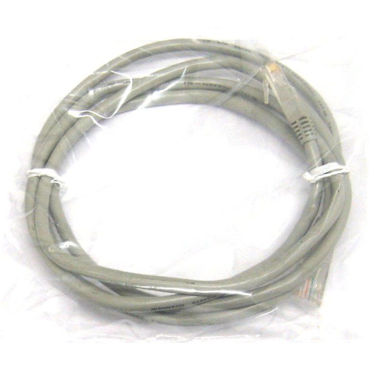 OEM- Cavo di Rete Ethernet Categoria 5/E - Tipo 24AWG - Lunghezza Mt. 1.70 - Grigio