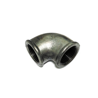 Gomito in Ghisa Zincata - FF 90° 1"
