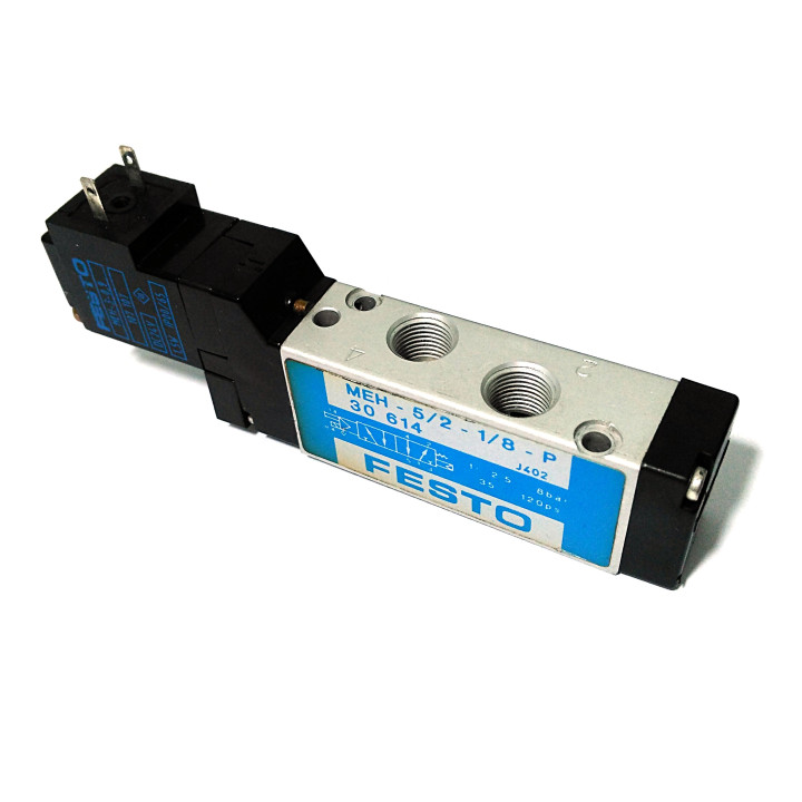 FESTO MEH-5/2-1/8-P - Valvola Solenoide 8Bar 24VDC