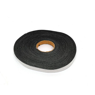 Rotolo Nastro Adesivo in Feltro Nero - 20Mt x 10mm