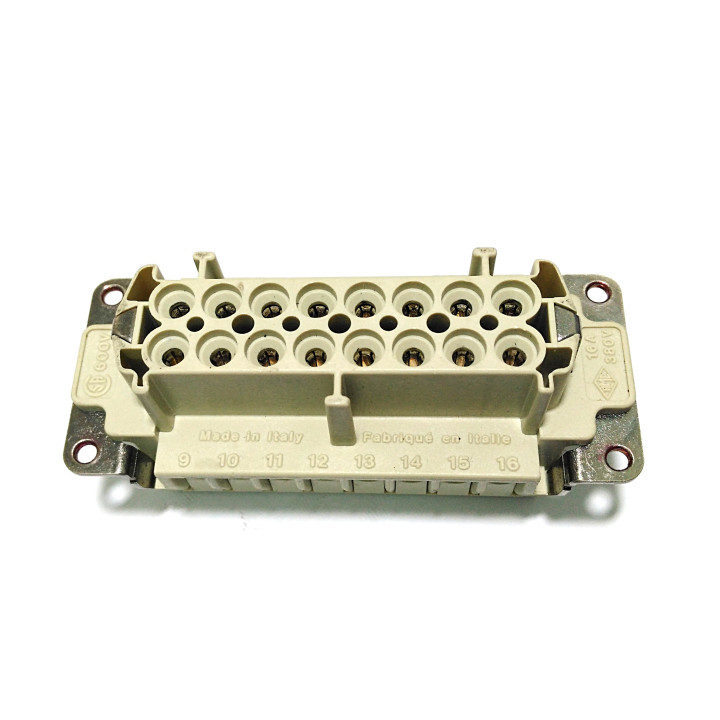 ILME CPM06 - Connettore Rettangolare Maschio 6-Poli 35A 380V