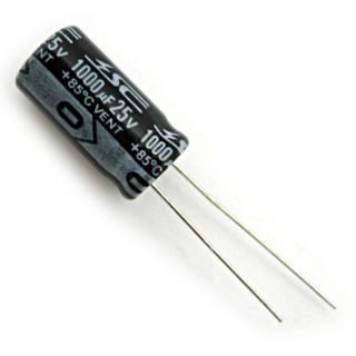 Electrolitic Capacitor THT - 1000uF 25V