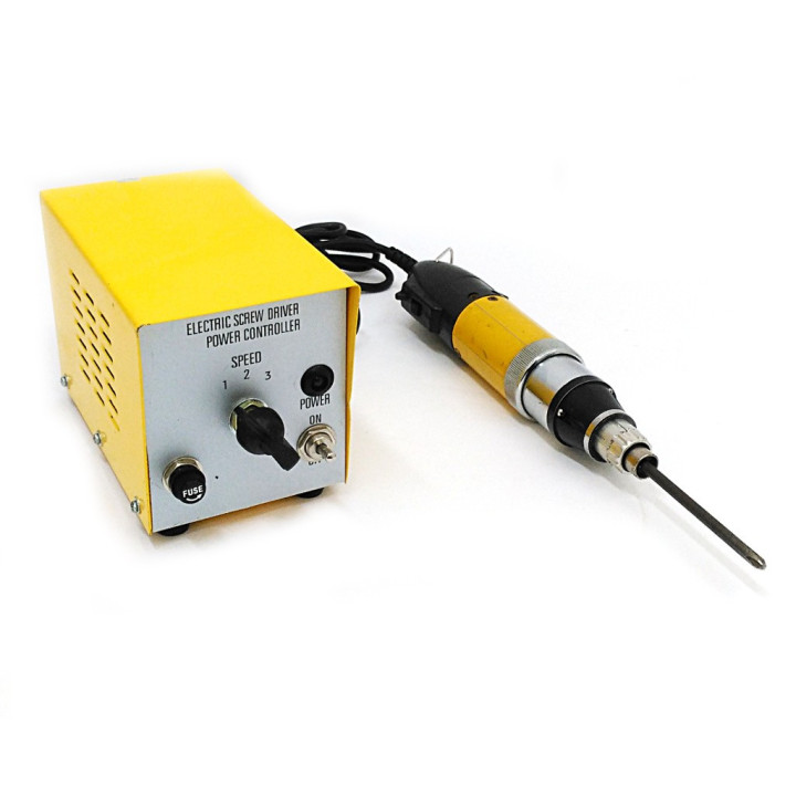 HD-EP - Cacciavite Elettrico con Regolatore di Potenza - 200-240V 50/60Hz 18-28-36V 3dc