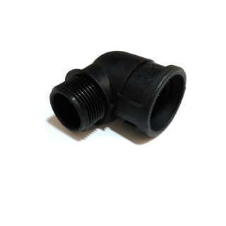 2 x Raccordo Portacavi Gomito a 90° M3/4"xF30mm