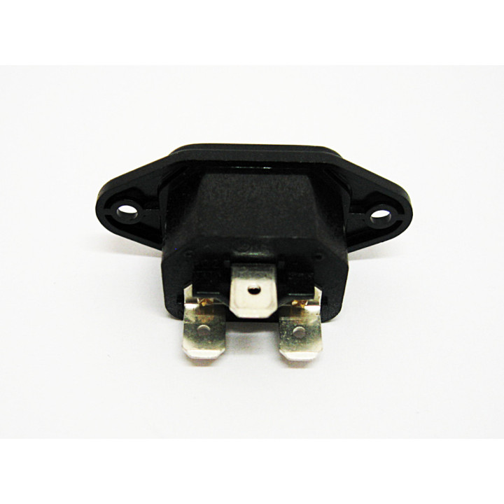 5 x Connettore Presa VDE da Pannello 250VAC 10A - Foro Passante