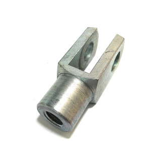 CNC 3D - Gancio in Acciaio M12x72x27mm