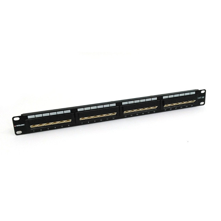 INTELLINET E157358 - Pach Pannel Rack Mount P24A-K11C CAT.5E - 1U