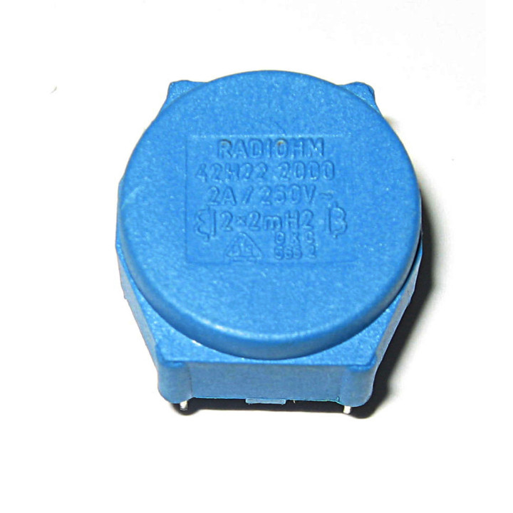 Current-Compensated Noise Suppression Chokes - 2 x 2.2mH 2A 70R 250VAC