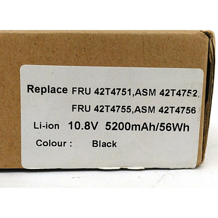 2.POWER 42T4751 - Batteria per Notebook/Tablet CBI3162A 10.8V 5200mAh/56Wh