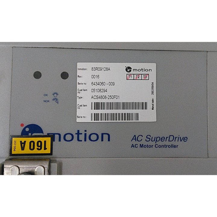 inmotion 83R09128A/1 - AC SuperDrive Motor Controller 160A