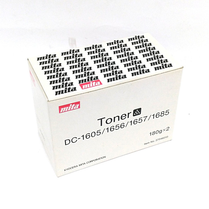 KYOCERA 37046010 - 2 x Toner Nero MITA per DC-1605/1656/1657/1685