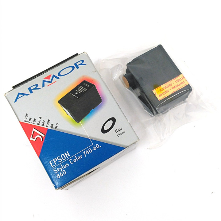 ARMOR 57 - Cartuccia a Getto d'Inchiostro - Nero