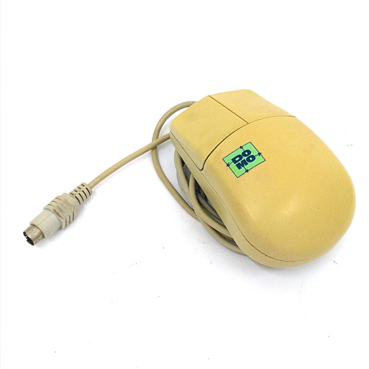 PRIMAX MUS9J - Mouse a 2 Pulsanti + Rotellina di Scorrimento con Cavo PS/2