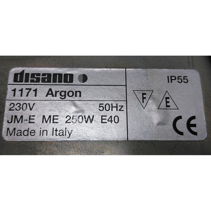 DISANO 1171 - Lampada da Esterno Con Diffusore ARGON - D.500mm