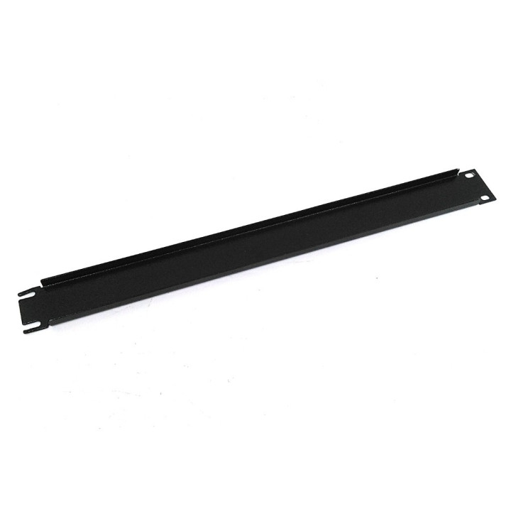 Staffa / Supporto in Metallo per Armadio Rack 1U - Nero