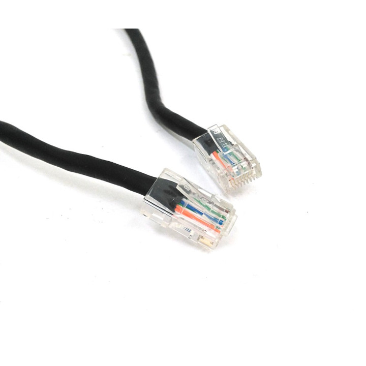 POLYCOM 2457-40305 - Cavo di Rete 8Ft Cat5E - Nero - 2Mt